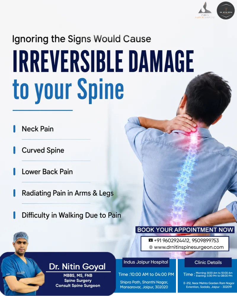 Spine Surgeon in Jaipur | Dr. Nitin Goyal