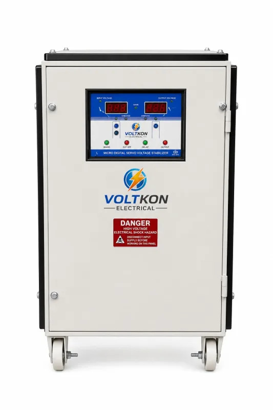 5 to 25 KVA Single Phase Servo Voltage Stabilizer
